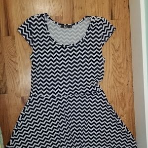Vintage Zig Zag Dress